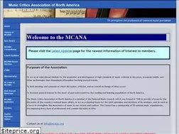Sites similar to mcana.org