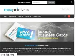 Sites similar to mcaprint.co.uk