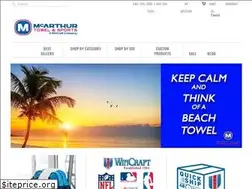 Sites similar to mcarthurtowels.com