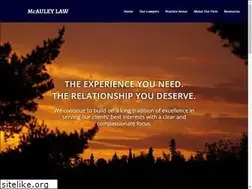 Sites similar to mcauleylaw.com