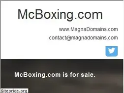 Sites similar to mcboxing.com