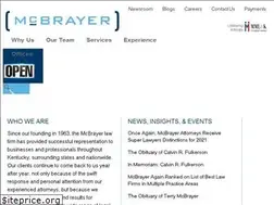 Sites similar to mcbrayerfirm.com