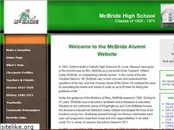 Sites similar to mcbridealumni.com