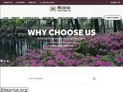 Sites similar to mcbridefuneralhome.com