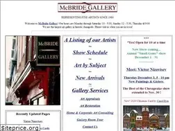 Sites similar to mcbridegallery.com