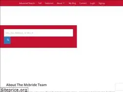 Sites similar to mcbrideteam.com