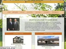 Sites similar to mccabefuneralhomespa.com