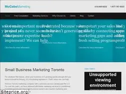 Sites similar to mccabemarketing.ca