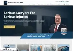 Sites similar to mccallisterlawfirm.com
