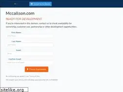 Sites similar to mccallson.com