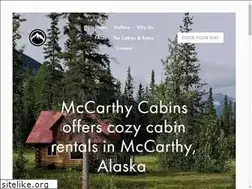 Sites similar to mccarthy-cabins.com