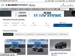 Sites similar to mccarthychevykc.com