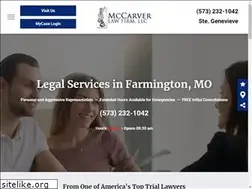 Sites similar to mccarverlawfirm.net
