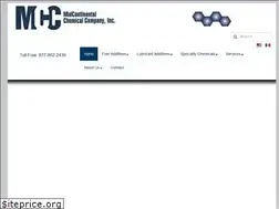 Sites similar to mcchemical.net