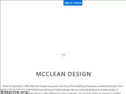 Sites similar to mccleandesign.com
