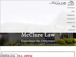 Sites similar to mcclurelaw.com.au