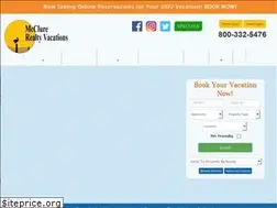 Sites similar to mcclurerealtyvacations.com