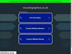 Sites similar to mccolmgraphics.co.uk