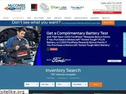 Sites similar to mccombsfordwest.com