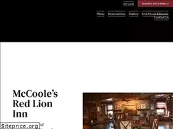 Sites similar to mccoolesredlioninn.com