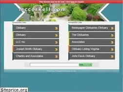 Sites similar to mccorkell.com