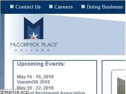 Sites similar to mccormickplace.com