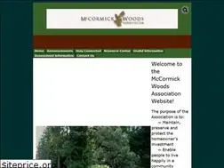 Sites similar to mccormickwoodshoa.com