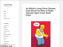 Sites similar to mccormicky.com