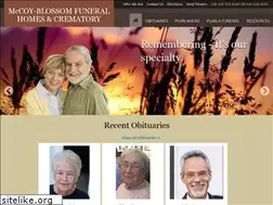 Sites similar to mccoyblossomfuneralhome.net