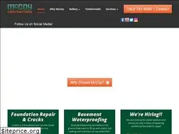 Sites similar to mccoycontractors.com