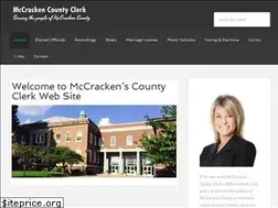Sites similar to mccrackencountyclerk.net