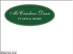 Sites similar to mccrackendeanfuneralhome.com
