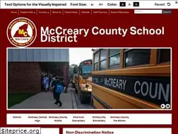 Sites similar to mccreary.k12.ky.us
