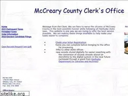 Sites similar to mccrearycountyclerk.com