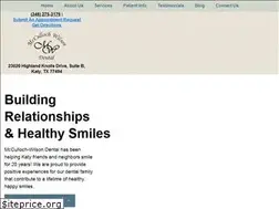 Sites similar to mccullochwilsondental.com