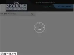 Sites similar to mccurdybodyworks.com