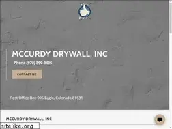 Sites similar to mccurdydrywall.com