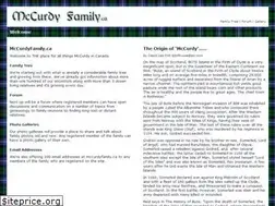 Sites similar to mccurdyfamily.ca