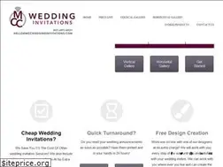 Sites similar to mccweddinginvitations.com