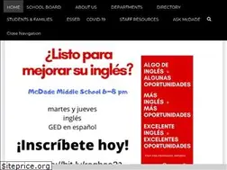 Sites similar to mcdadeisd.com