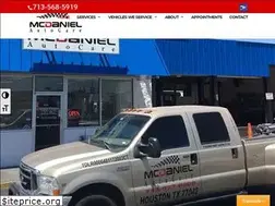 Sites similar to mcdanielautocare.com
