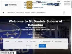 Sites similar to mcdanielssubaru.com