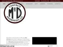 Sites similar to mcdconcrete.com