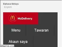 Sites similar to mcdelivery.com.my