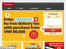 Sites similar to mcdelivery.vn