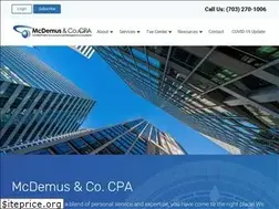 Sites similar to mcdemuscpa.com