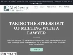Sites similar to mcdevittlawgroup.com