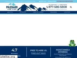 Sites similar to mcdivittlaw.com