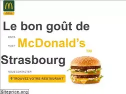 Sites similar to mcdo-strasbourg.fr