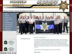Sites similar to mcdonaldcountysheriff.com